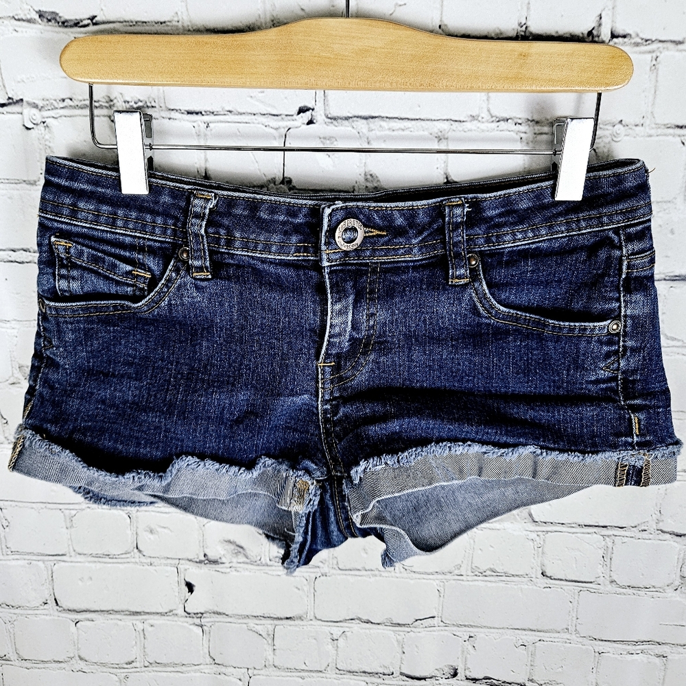 VOLCOM | denim cuffed jean short shorts
